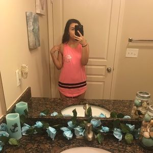 Pink tank top